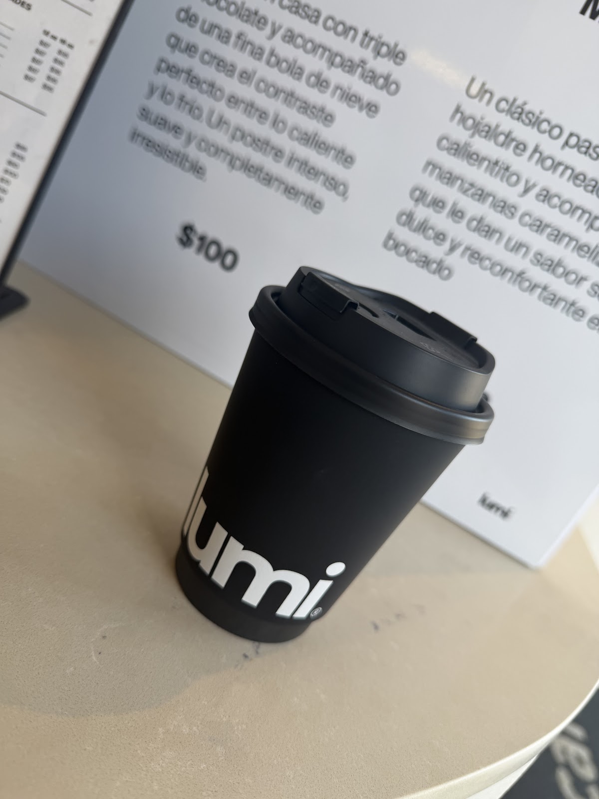 Vaso de Lumi Café